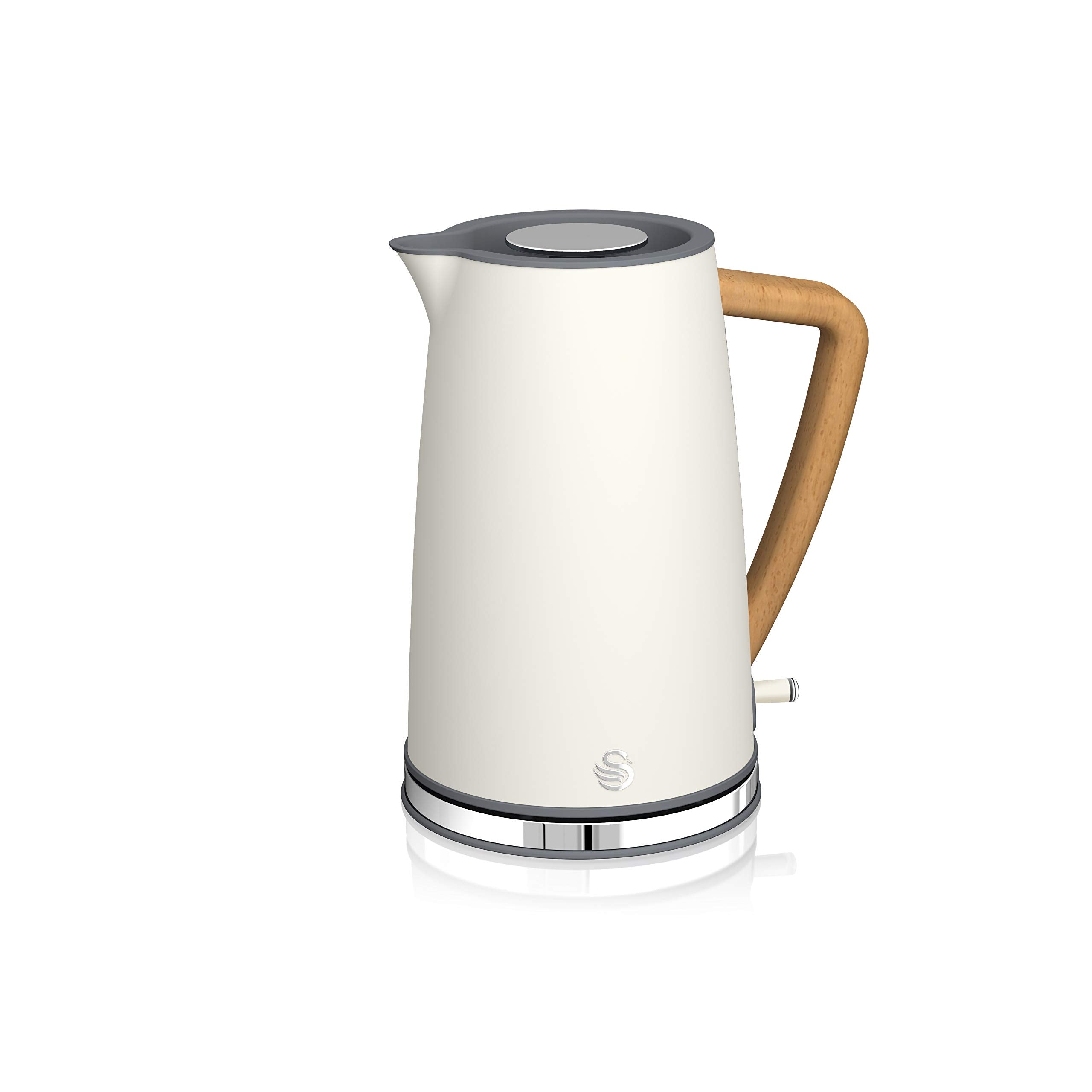 Swan Nordic Cordless Kettle White 1.7L سوان غلاية كهربائية لاسلكية من نورديك - ابيض 1.7 لتر Swan Nordic Cordless Kettle White 1.7L سوان غلاية كهربائية لاسلكية من نورديك - ابيض 1.7 لتر
